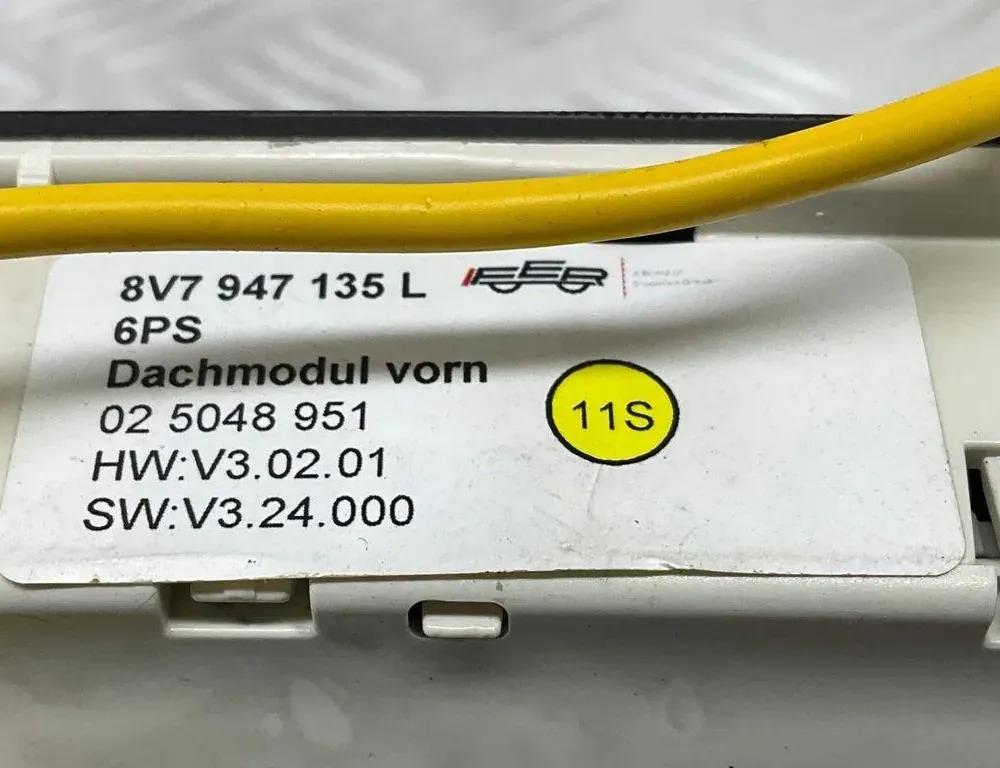 AUDI A3 8V (2012-2020) L'éclairage intérieur 5Q0951177,8V7947135L 34731785