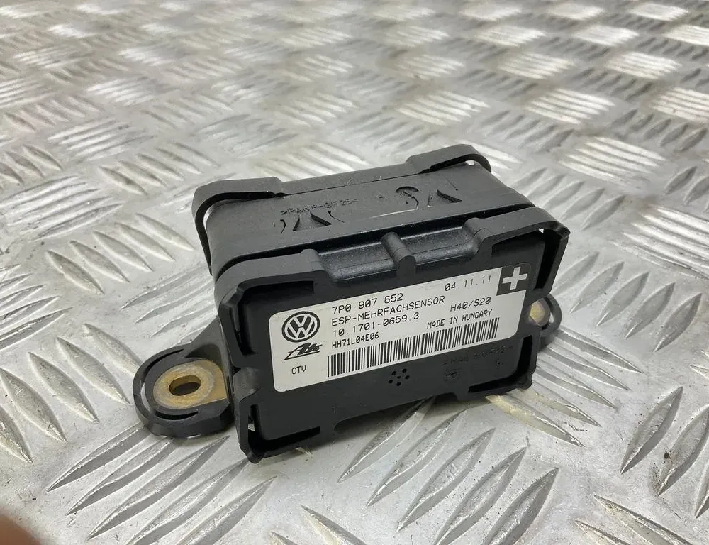 AUDI TT 8J (2006-2014) Capteur d'accélération 7P0907652 34729376