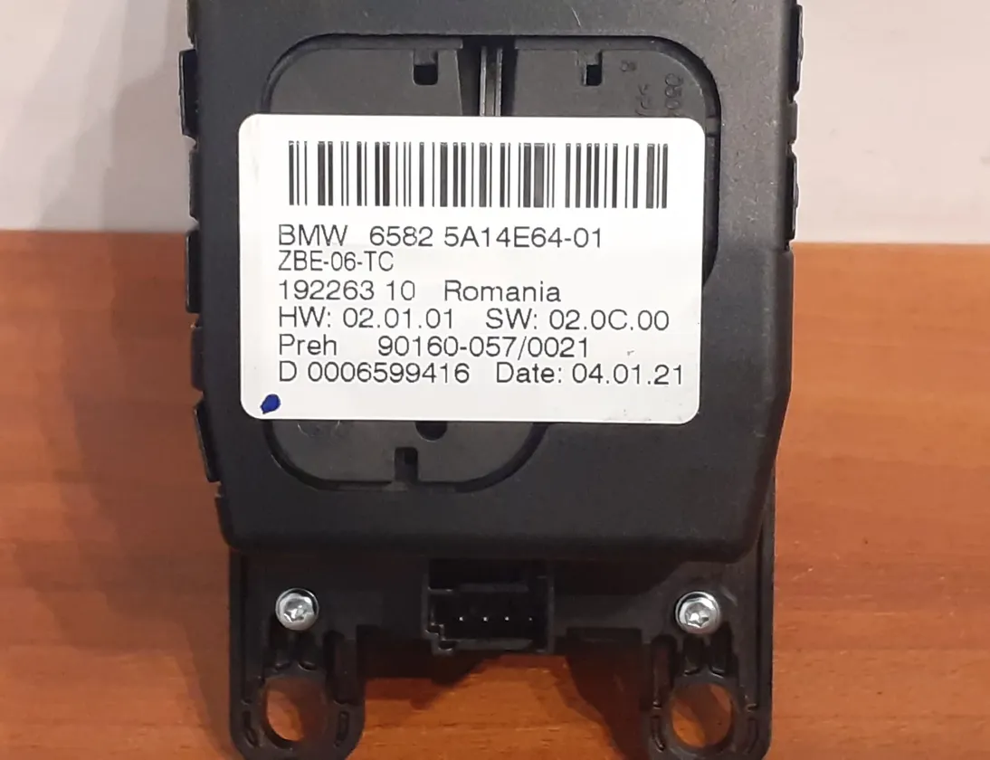 BMW 5 Series G30/G31 (2016-2023) Bouton de commande de navigation 65825A14E64,#10830 15217099