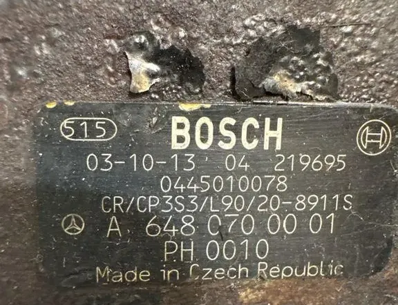 MERCEDES-BENZ E-Class W211/S211 (2002-2009) Pompe à carburant A6480700001 34168096