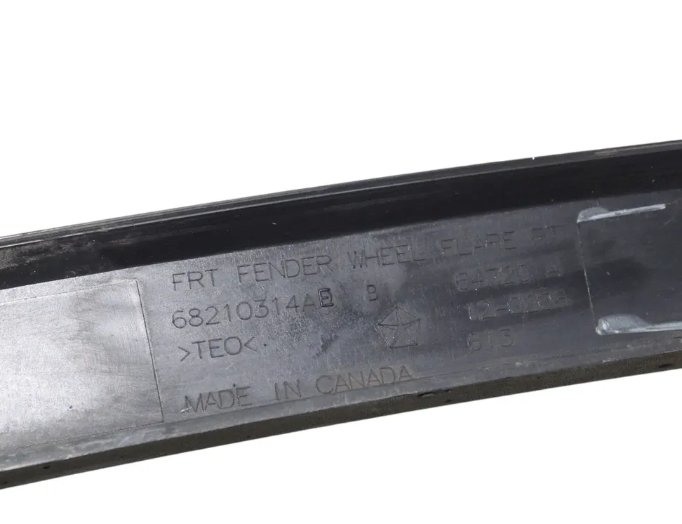 JEEP Cherokee 5 generation (KL) (2013-2024) Moulure d'aile avant droite 68210314AE 28161256