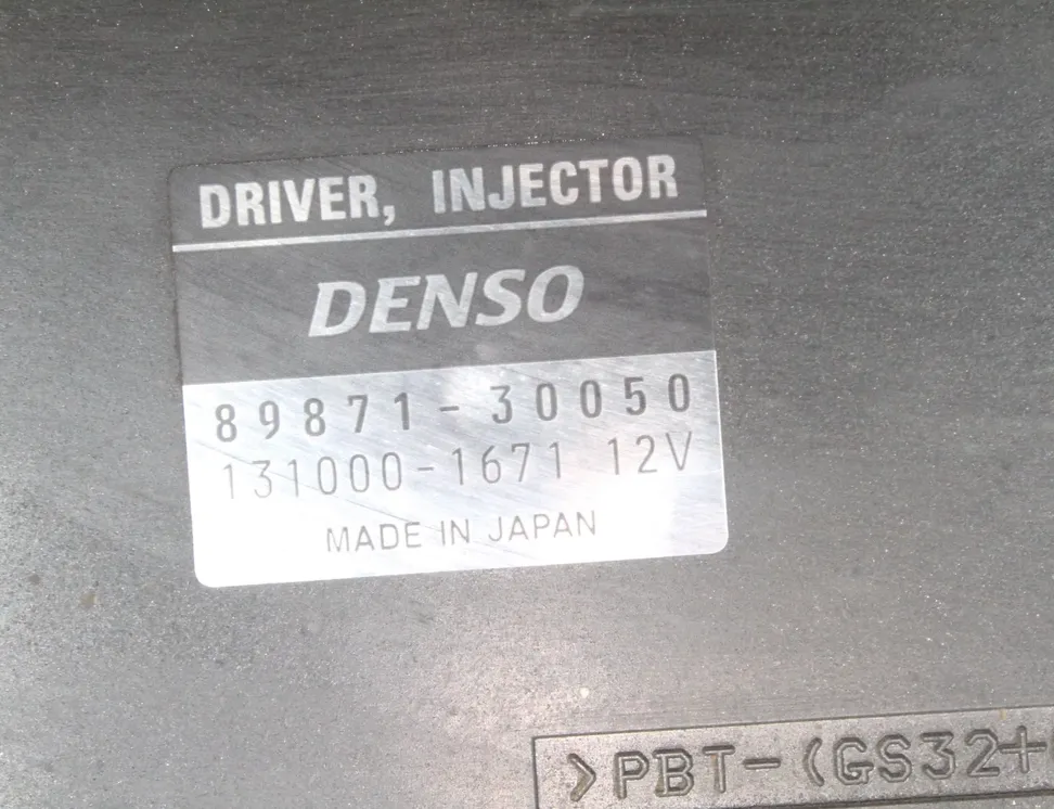 LEXUS IS XE30 (2013-2024) Calculateur d'injecteurs de carburant 89871-30050 33271567