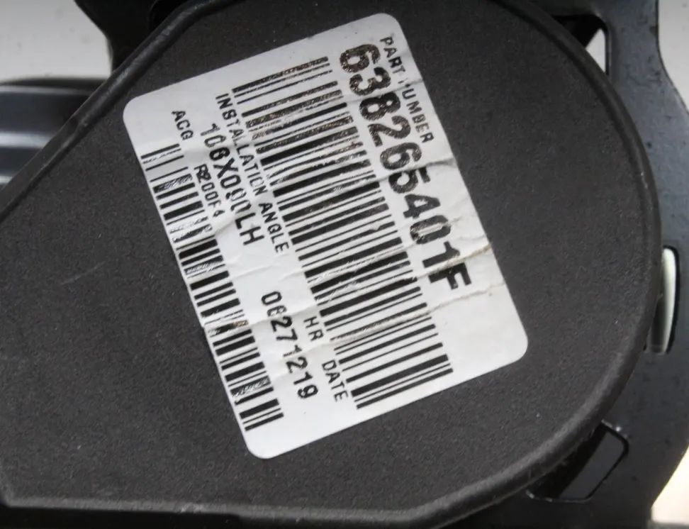 NISSAN Leaf 2 generation (2017-2023) Ceinture de sécurité arrière gauche 638265401F,6382640 34755474