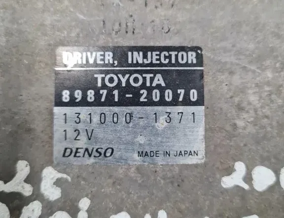 TOYOTA Corolla Verso 1 generation (2001-2009) Calculateur d'injecteurs de carburant 8987120070 33298872