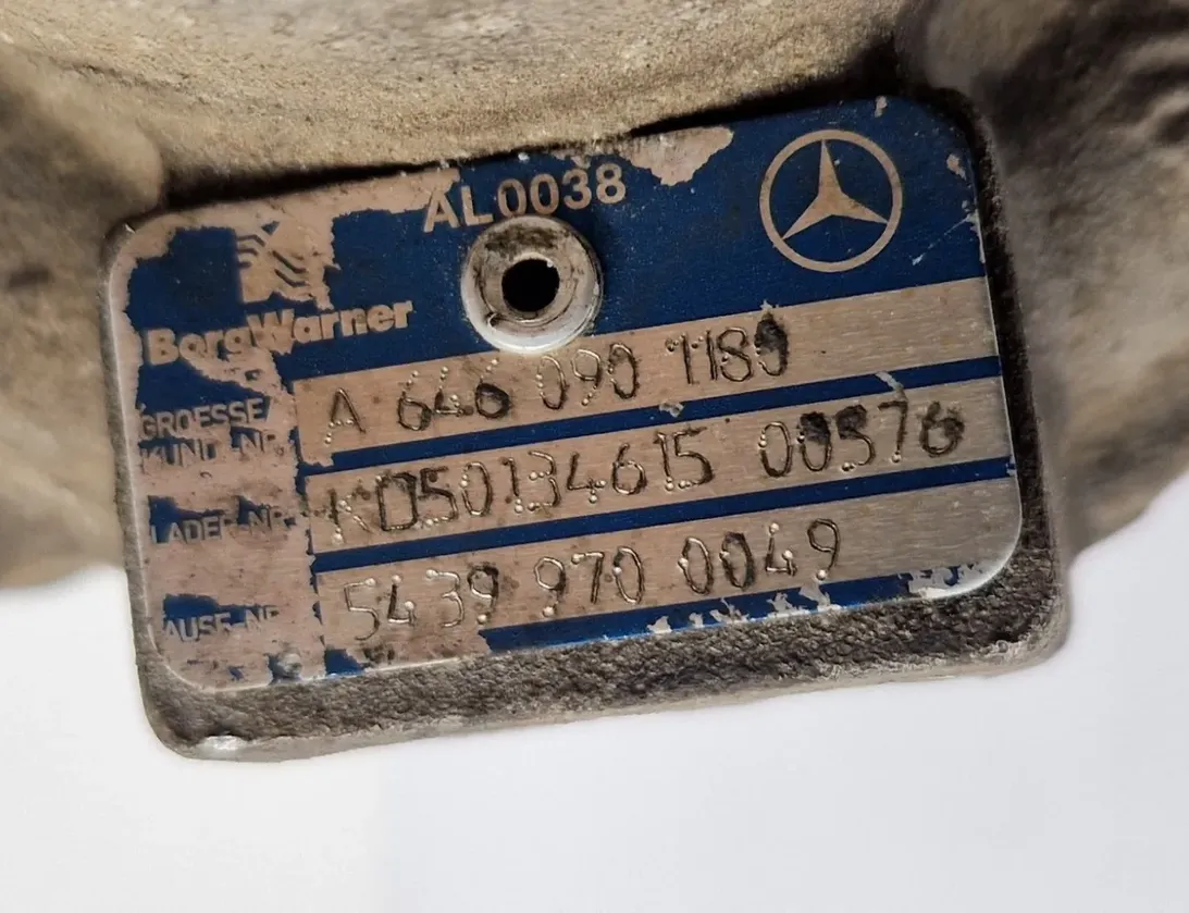 MERCEDES-BENZ Sprinter 2 generation (906) (2006-2018) Turbocompresseur a6460901280,a6460901180 34871038
