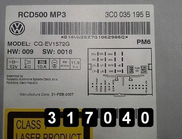 VOLKSWAGEN Passat B6 (2005-2010) Système de navigation 29363422