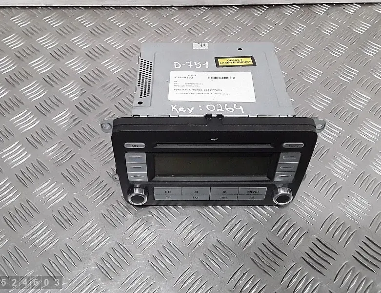 VOLKSWAGEN Passat B6 (2005-2010) Système de navigation 1k0035186ad 34830105