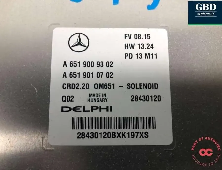 MERCEDES-BENZ Viano W639 (2003-2015) Support de support de phare gauche a6519010702,a6519009302 30887610