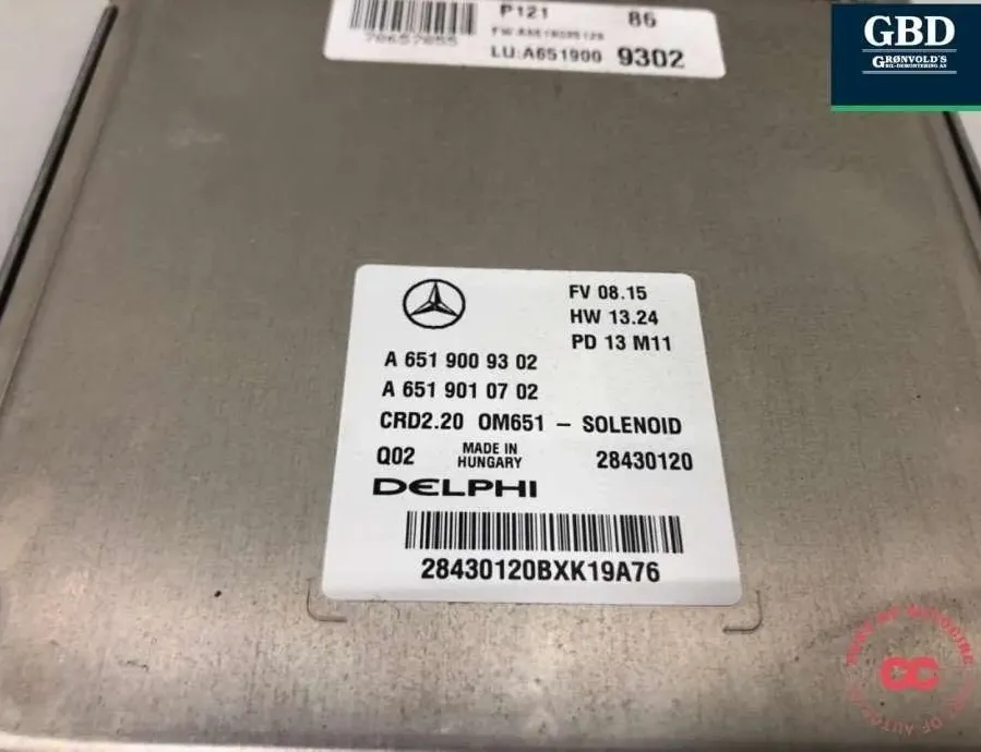 MERCEDES-BENZ Viano W639 (2003-2015) Support de support de phare gauche a6519009302 31661559