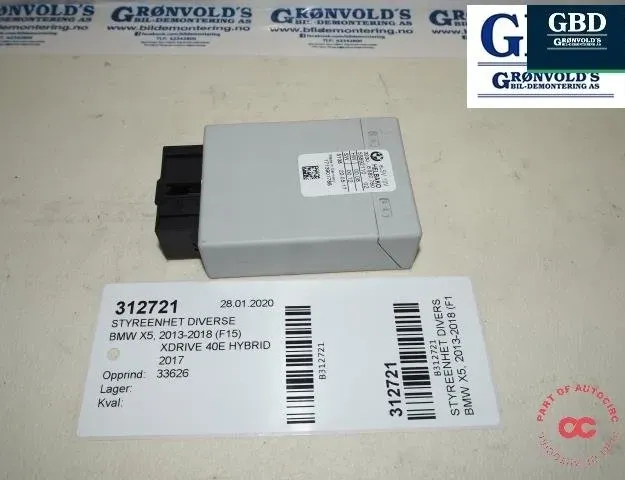 BMW X5 F15 (2013-2018) Crémaillère de direction 32306882780 31788884
