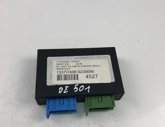 BMW 5 Series E34 (1988-1996) Unité de contrôle 1388098 21331932
