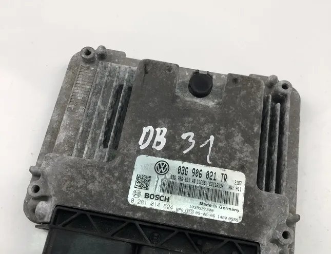 VOLKSWAGEN Jetta 5 generation (2005-2011) Calculateur d'unité de commande du moteur 0281014624,03G906021TR 27179394