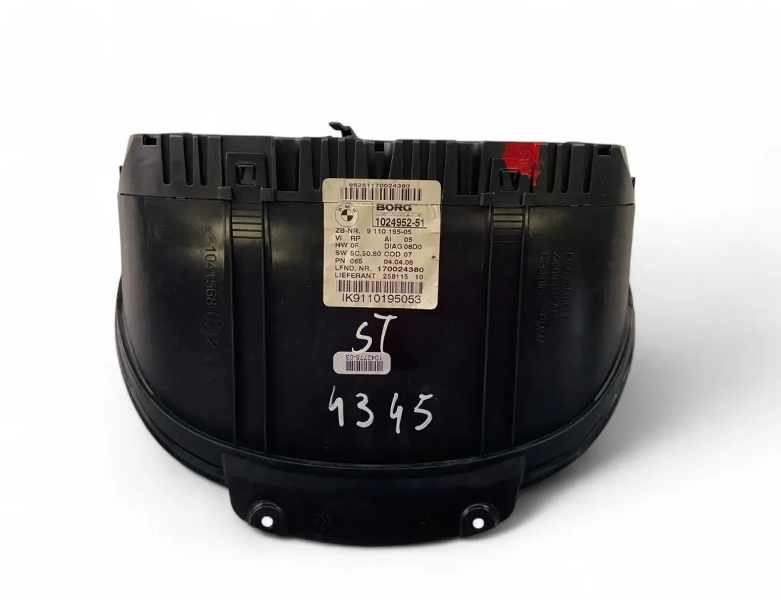 BMW 1 Series E81/E82/E87/E88 (2004-2013) Compteur de vitesse 9110195 28462903