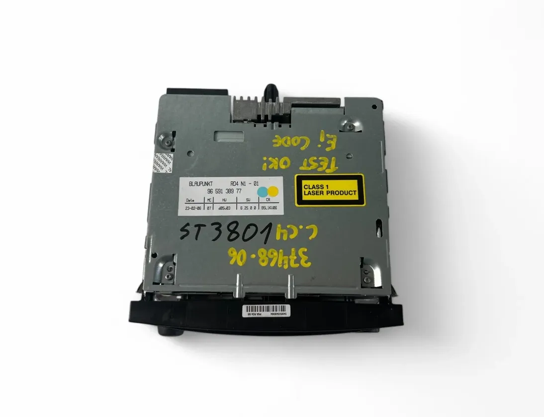 CITROËN C4 1 generation (2004-2011) Lecteur de musique sans GPS 9659138977 28523008