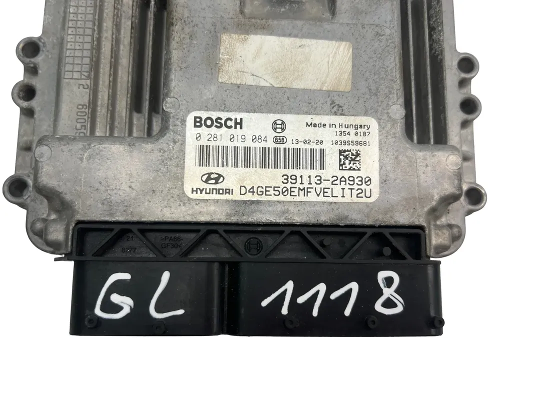 HYUNDAI i30 GD (2 generation) (2012-2017) Calculateur d'unité de commande du moteur 39113-2A930,0281019084 34830022