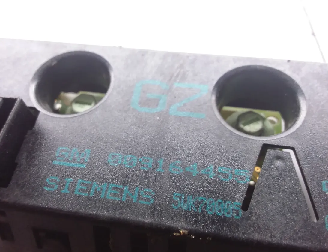 OPEL Meriva 1 generation (2002-2010) Horloge intérieure 009164455,5wk70005 34202757