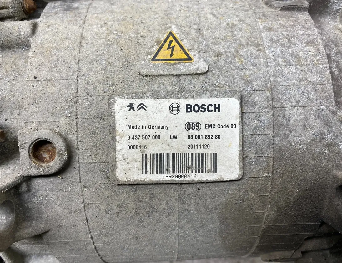 PEUGEOT 3008 1 generation (2010-2016) Véhicule électrique à moteur électrique 9800189280 33789177