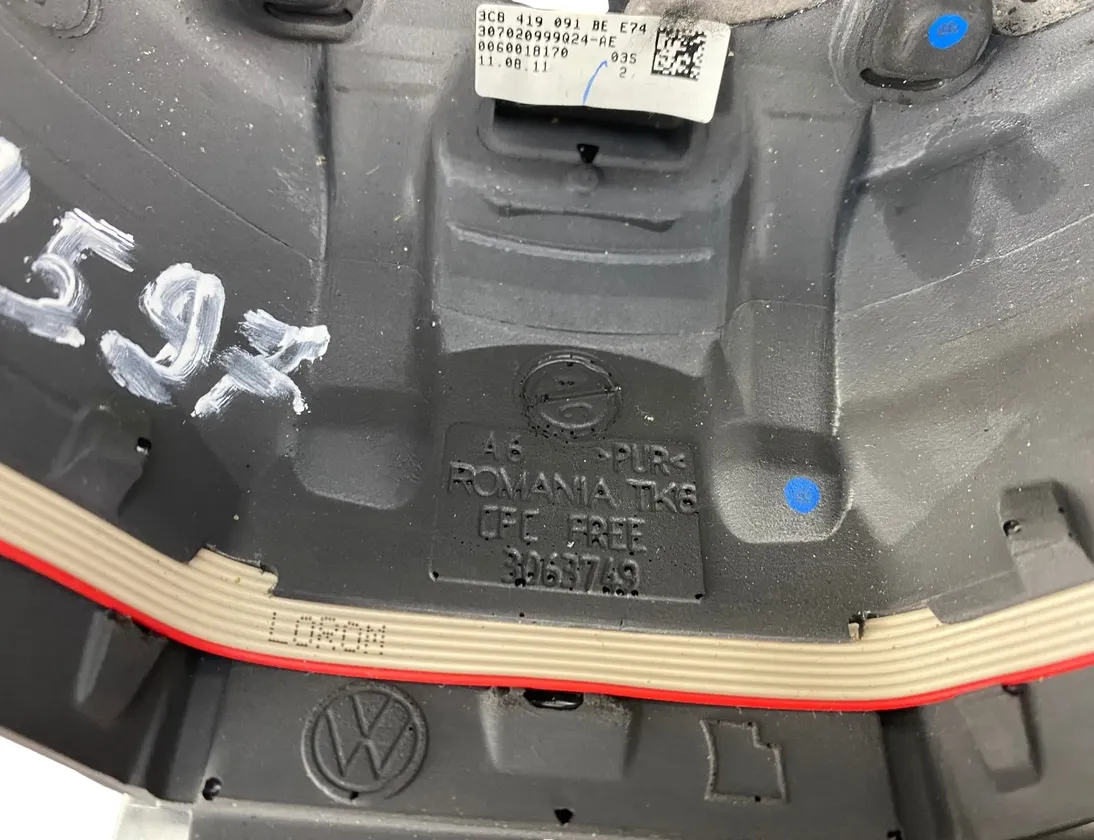 VOLKSWAGEN Passat B7 (2010-2015) Volant 3C8419091BE,3C8959537D 34483355