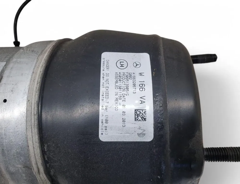 MERCEDES-BENZ GL-Class X166 (2012-2015) Amortisseur pneumatique avant gauche A1663206713 33454229