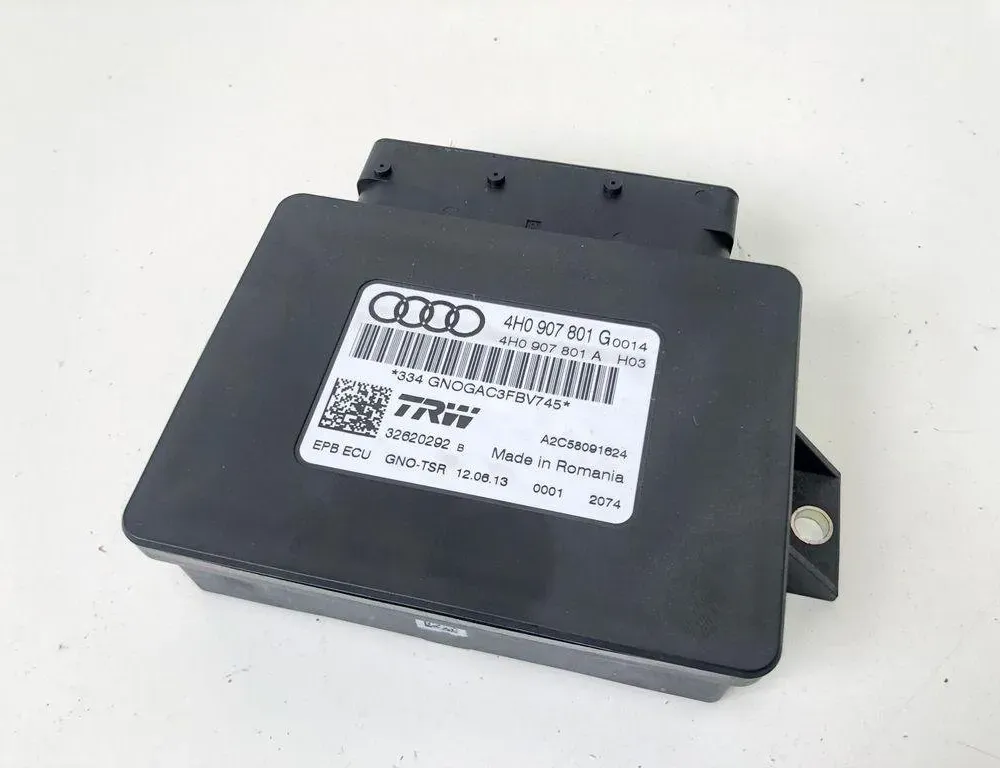 AUDI A6 C6/4F (2004-2011) Unité de commande du frein à main 32620292B,4H0907801G 31271150