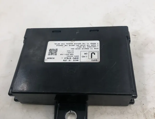 MAZDA CX-30 1 generation (2019-2023) Autres unités de contrôle Bhpd675l0k0935 34498010