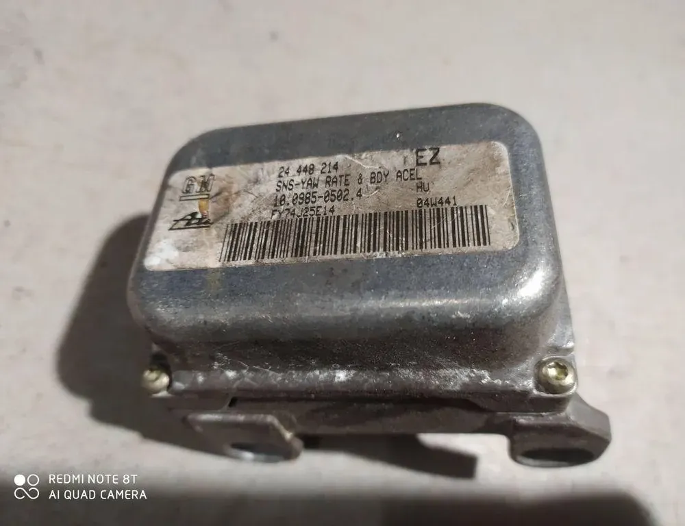 OPEL Zafira B (2005-2010) Capteur d'accélération 10098505024,24448214 34884501