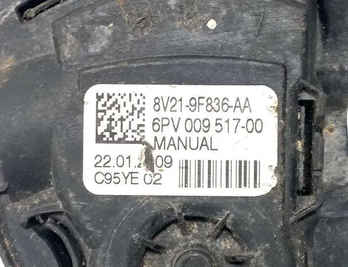 FORD Fiesta 5 generation (2001-2010) Pédale d'accélérateur 8V219F836,6PV00951700,8V219F836AA 24718488