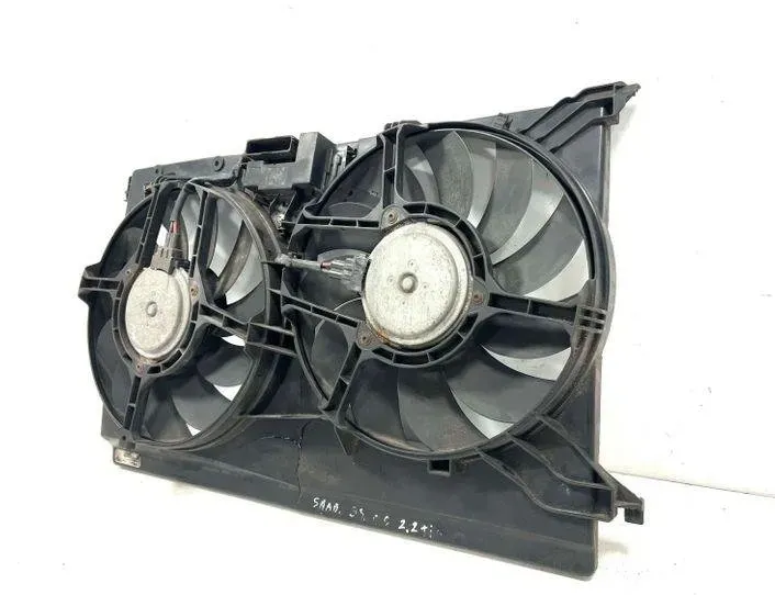 SAAB 9-3 2 generation (2002-2014) Radiateur de ventilateur de refroidissement du moteur AD1023879705P,874636J,24410989 24733335