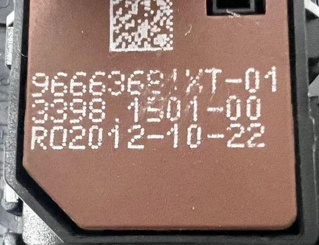 CITROËN C3 2 generation (2009-2016) Commutateurs 3398150100,R020121022,96663694XT01 24734194