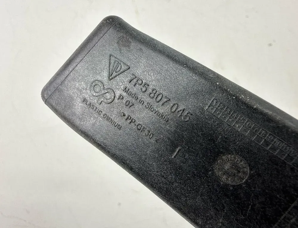 PORSCHE Cayenne 958 (2010-2018) Support de pare-chocs arrière gauche 7P5807045 34987715