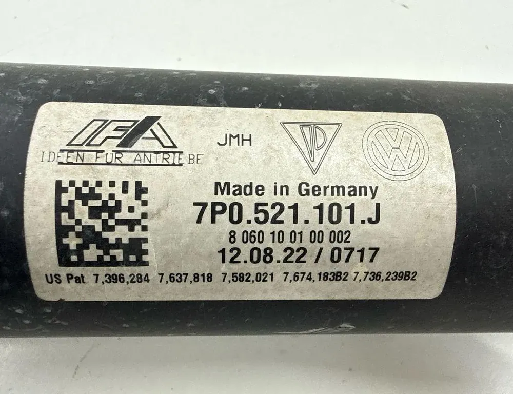 PORSCHE Cayenne 958 (2010-2018) Arbre de transmission court de boîte de vitesses 7P0521101J 34987670