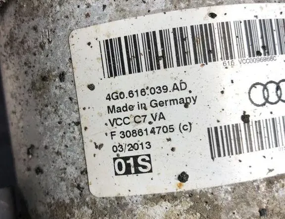 AUDI A6 C7/4G (2010-2020) Amortisseur Avant Droit 032013,4G0616039AD,308614705 34990490