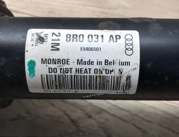 AUDI Q5 8R (2008-2017) Amortisseur Avant Droit E5406501,8R0031AP 34975258