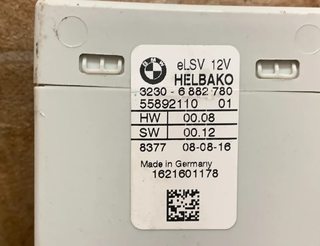 BMW X5 F15 (2013-2018) Module de commande de crémaillère de direction 6882780 33209022