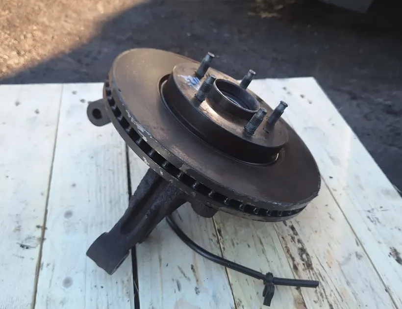 OPEL Antara 1 generation (2006-2015) Moyeu de roue avant gauche 34497136