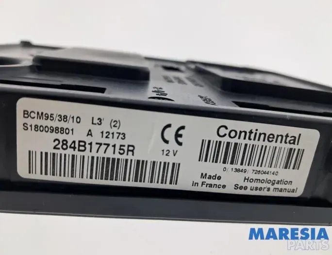 RENAULT Scenic 3 generation (2009-2015) Calculateur d'unité de commande du moteur 285909828R,8200604932,S180153104,237102426R,284B17715R,284B18225R,284B12059R,284B18853R 34361089