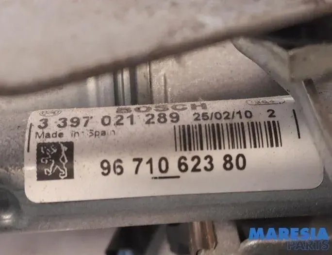 PEUGEOT 3008 1 generation (2010-2016) Moteur de mécanisme d'essuie-glace avant 3397021289,6405PA,9671062380 27522794