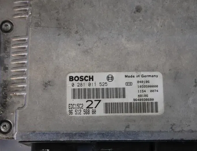 PEUGEOT 206 1 generation (1998-2009) Calculateur d'unité de commande du moteur 9651256880,0281011525,1940P9,6580GY,9640938680 27749661