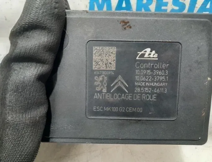 CITROËN C3 2 generation (2009-2016) Pompe ABS 1611572580,1611572480,9810293180 27846728