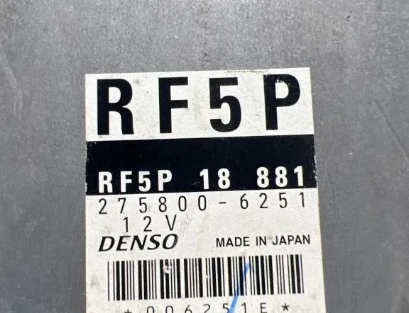 MAZDA 6 GH (2007-2013) Calculateur d'unité de commande du moteur RF5P18881,006251E 34196909