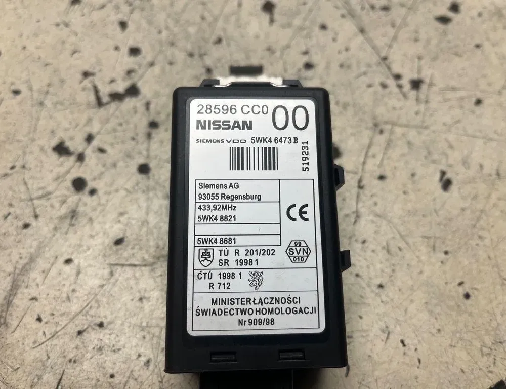 NISSAN X-Trail T30 (2001-2007) Calculateur de verrouillage centralisé 28596CC0,5WK46473B 34192427
