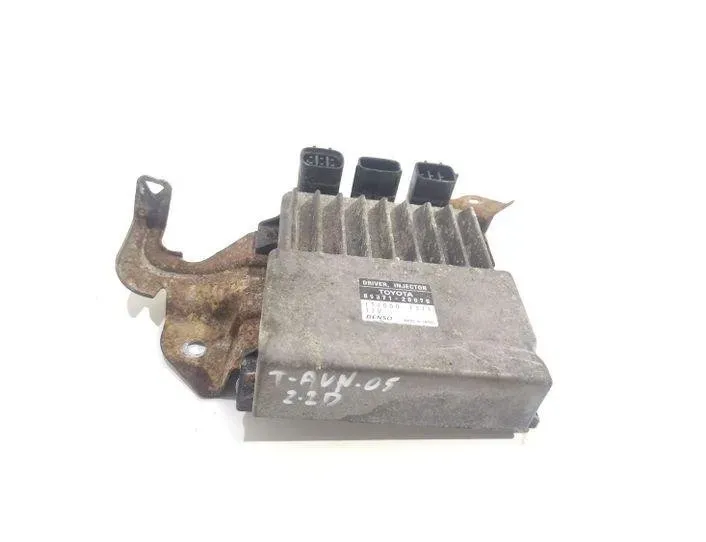 TOYOTA Avensis 3 generation (2009-2020) Calculateur d'injecteurs de carburant 1310001371,8937120070 23025020