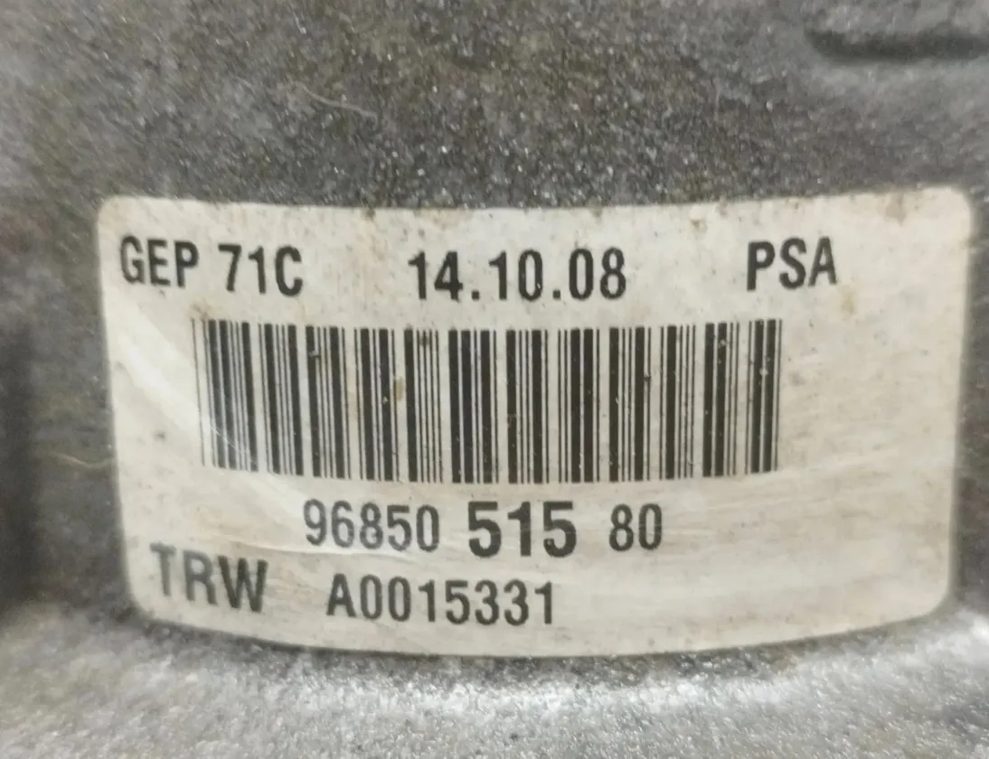 CITROËN C3 Picasso 1 generation (2008-2016) Pompe de direction assistée 9685051580 27813279