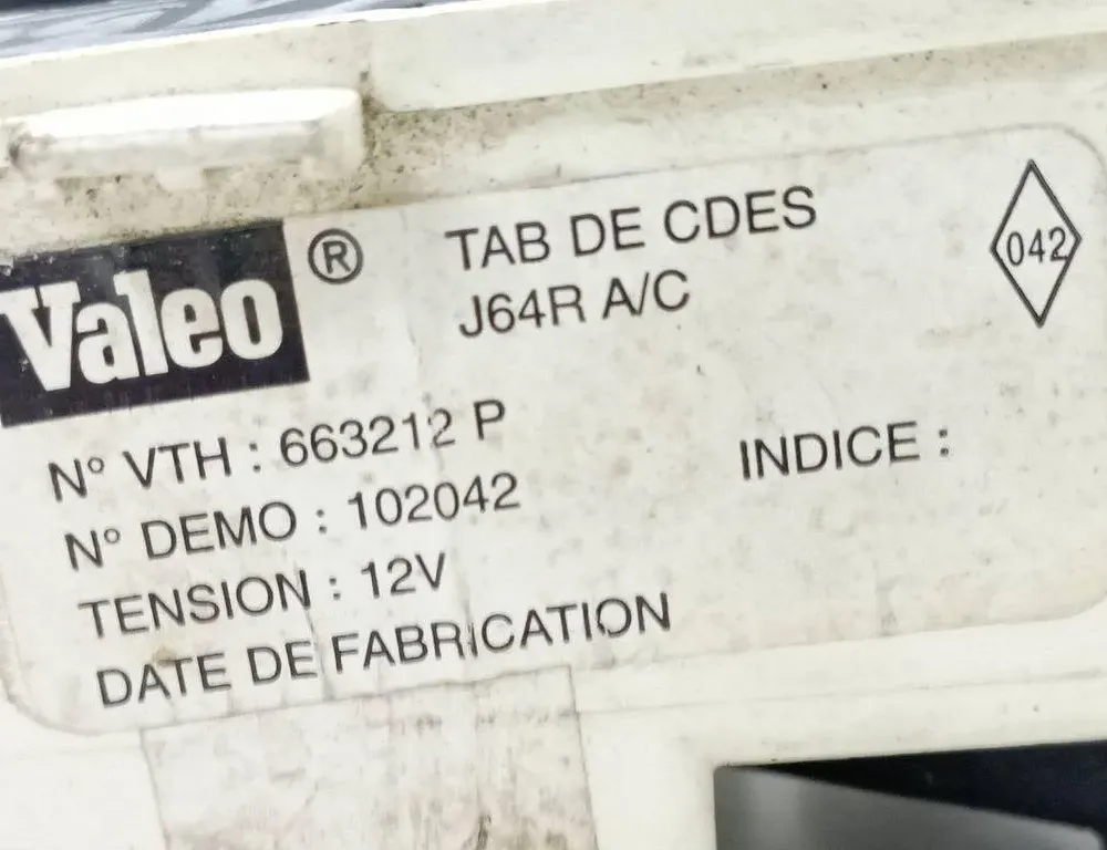 RENAULT Megane 2 generation (2002-2012) Autres unités de contrôle J64RAC 31961201