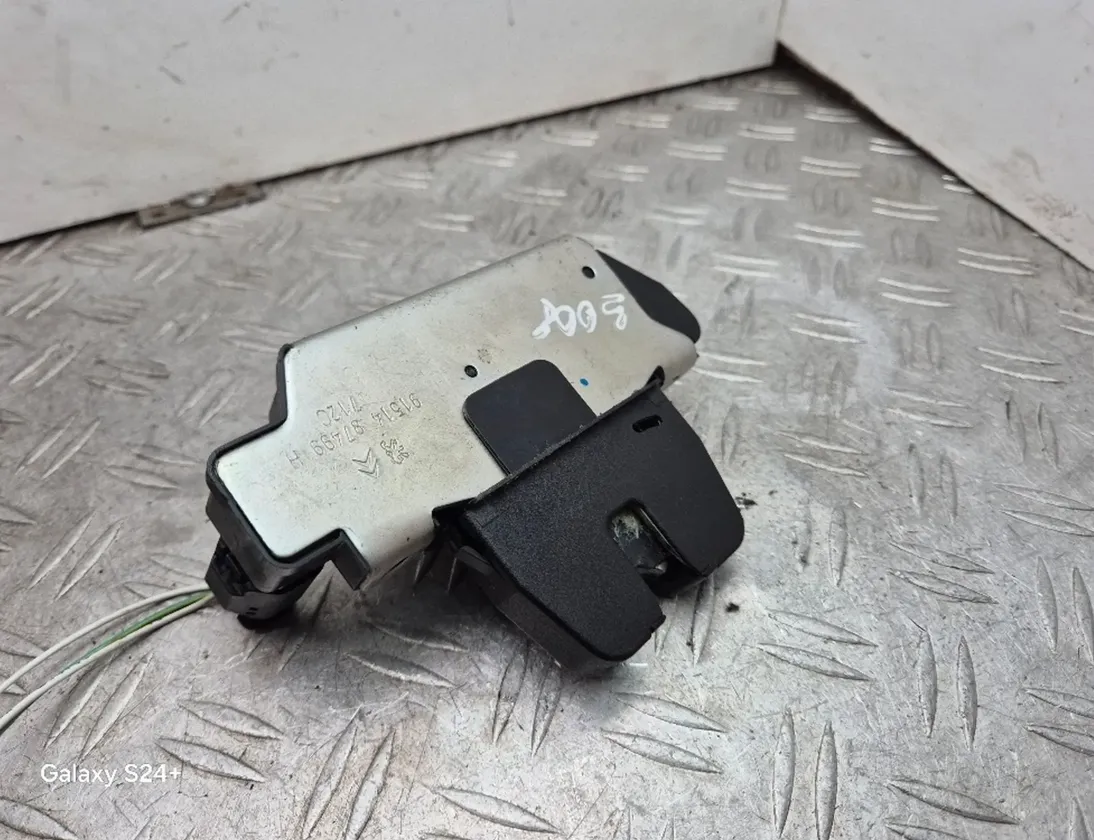 PEUGEOT 3008 1 generation (2010-2016) Verrouillage du coffre du hayon 9664648680 29529838