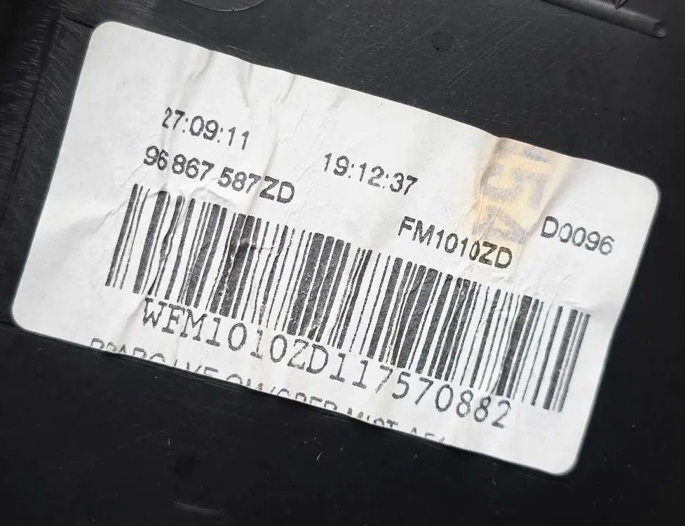 CITROËN C3 Picasso 1 generation (2008-2016) Panneau de porte arrière gauche 96867587ZD,41796M,1013880 34840553