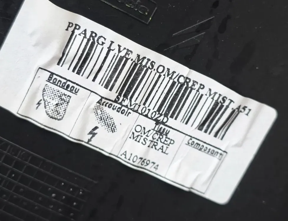 CITROËN C3 Picasso 1 generation (2008-2016) Panneau de porte arrière gauche 96867587ZD,41796M,1013880 34840553