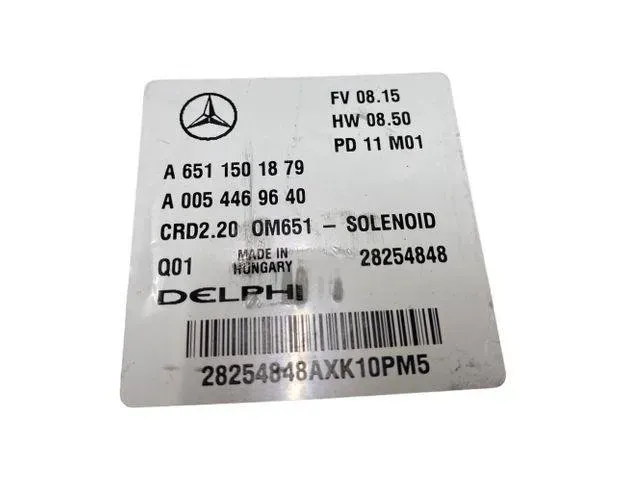 MERCEDES-BENZ Vito W639 (2003-2015) Calculateur d'unité de commande du moteur 28254848,A0054469640,A6511501879 26562031