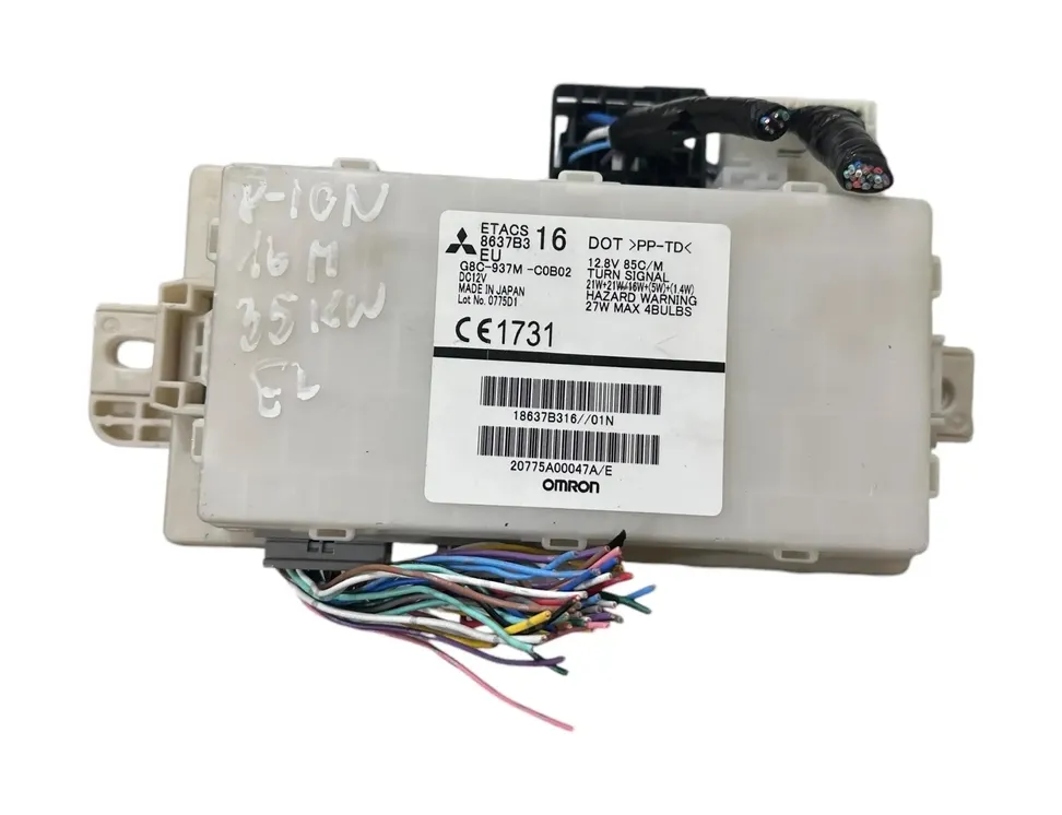 PEUGEOT Partner 2 generation (2008-2023) Boîte à fusibles 8637B316 29951756
