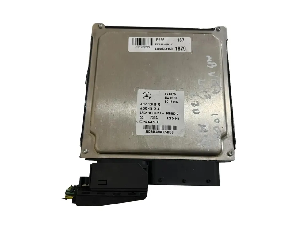 MERCEDES-BENZ Vito W639 (2003-2015) Calculateur d'unité de commande du moteur A6511501879,A0054469640 29965198